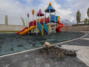 Çocuk Parkına Çirkin Saldırı