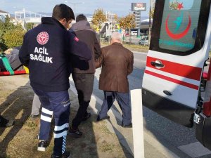 Motorlu Araç Girişinin Yasak Olduğu Yürüyüş Yolunda Motosiklet Yayaya Çarptı
