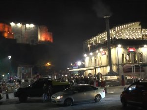 Gaziantepliler Tatbikat Sırasında Kebap Yemeye Devam Etti
