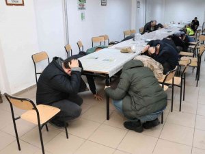 Amasya’da ’Çök Kapan Tutun’ Tatbikatı