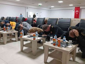 Malatya’da ’Çök Kapan Tutun’ Tatbikatı
