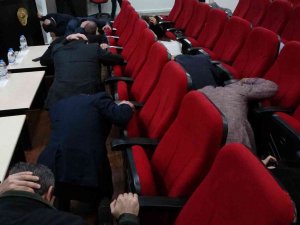 Muğla’da "Çök-kapan-tutun" Tatbikatı Gerçekleştirildi