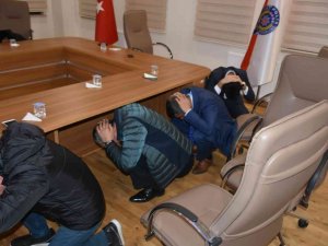 Tosya’da "Çök Kapan Tutun" Tatbikatı