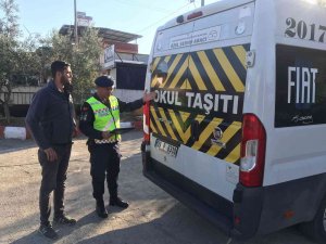 Didim’de Okul Servis Araçları Denetlendi