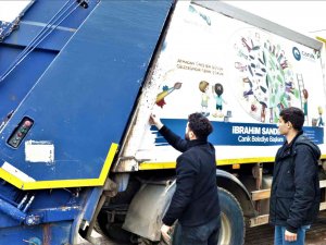 Dev Çöp Kamyonlarına Çocuk Eli Değdi