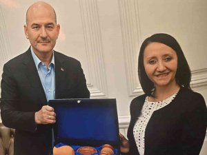 Başkan Tekin İle Bakan Soylu Bir Araya Geldi