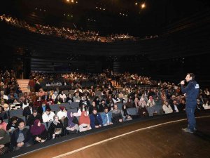 Konya Şehir Tiyatrosu’ndan Deprem Tatbikatına Destek