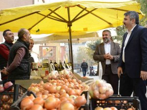 Başkan Yılmaz Pazarcı Esnafı İle Buluştu