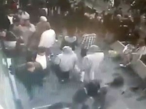 Taksim’deki Patlama Anı Güvenlik Kamerasına Yansıdı