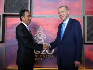 Cumhurbaşkanı Erdoğan, Endonezya Devlet Başkanı Widodo İle Görüştü