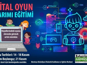 Menteşe Belediyesi’nden ‘Dijital Oyun Tasarımı Eğitimi’
