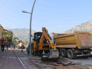 Asat’tan, Kemer’de Alt Yapı Çalışması