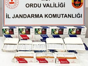 Ordu’da Kaçak Tütün Mamulleri Ele Geçirildi