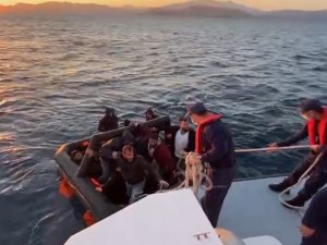 Aydın’da 14 Düzensiz Göçmen Kurtarıldı