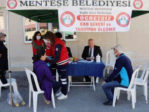 Menteşe Belediyesi’nden Ücretsiz Şeker Ölçümü
