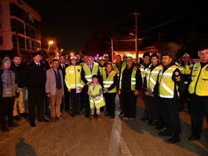 Tekirdağ’da Reflektif Yelek Etkinliği