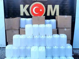 Bilecik’te 120 Bidon Etik Alkol Ele Geçirildi