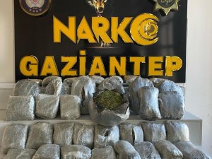 Gaziantep’te 33 Kilo Uyuşturucu Ele Geçirildi