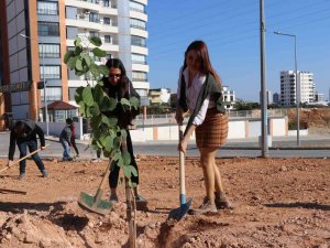 Toros Üniversitesi Öğrencileri Fidanları Toprakla Buluşturdu