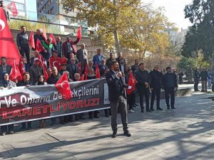 Eskişehir Kardeşlik Platformu Basın Açıklamasında Terörü Lanetledi