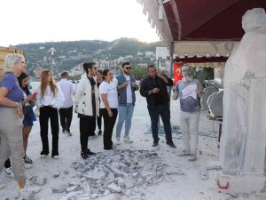 Taş Heykel Sempozyumu Yoğun İlgi Görüyor