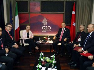 Cumhurbaşkanı Erdoğan, İ̇talya Başbakanı Meloni İle Görüştü