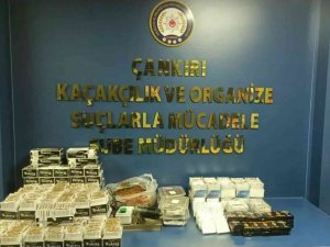 Çankırı’da Binlerce Makaron Ele Geçirildi
