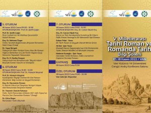 Van’da ‘Tarihi Roman Ve Romanda Tarih’ Bilgi Şöleni Düzenlenecek