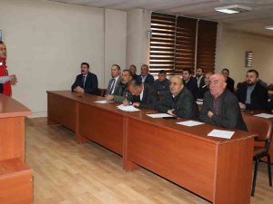 Hakkari Belediyesi Personeline İş Sağlığı Eğitimi Verildi