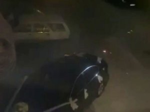 Sert Kayaya Çarpan Oto Faresi Arkasına Bakmadan Kaçtı