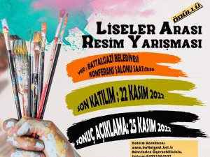 Battalgazi’de Ödüllü Resim Yarışması