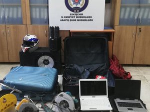 Birden Fazla Hırsızlık Olayının Şüphelisi Çalıntı Malzemelerle Birlikte Yakalandı