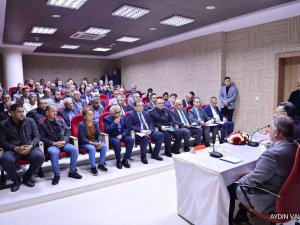 Vali Aksoy, Germencikli Muhtarlar İle Bir Araya Geldi