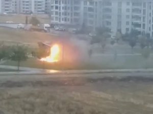 Elazığ’da Trafo Yangını Paniğe Neden Oldu