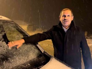 Sarıkamış’ta Kar Etkili Oluyor