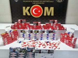 Samsun’da 21 Bin 280 Dal Doldurulmuş Makaron Ele Geçirildi