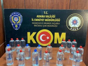 Adana’da Sahte İçki Operasyonu
