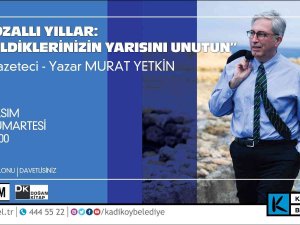 Murat Yetkin’in Özallı Yıllar: Bildiklerinizin Yarısını Unutun Söyleşisi Ckm’de