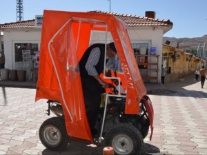 86 Yaşındaki Atv Tutkunu Turan Dede Motoruna Gözü Gibi Bakıyor