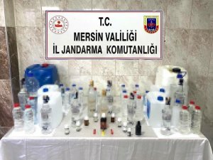 Mersin’de 70 Litre Sahte Alkol Ele Geçirildi