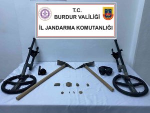 Burdur’da Kaçak Kazı Operasyonu