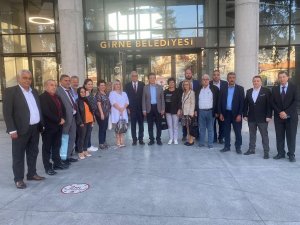 Edremitli Muhtarlar Kktc’nin Cumhuriyet Bayramı’na Katıldı