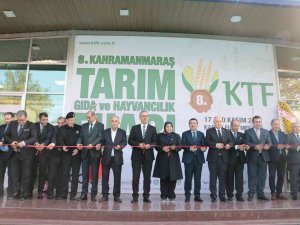 Kahramanmaraş’ta Tarım Gıda Ve Hayvancılık Fuarı Açıldı