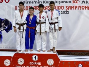 Yunusemreli Judocular Uluslararası Turnuvada Kürsüde