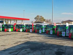 Büyükşehir Ulaşım Aş Filosuna 8 Yeni Otobüs