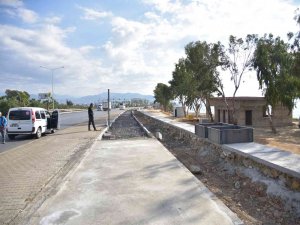 Alanya’nın Batı Mahallelerinde Sahil Projesi Çalışmaları Sürüyor
