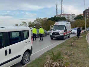 Sinop’ta Otomobilin Çarptığı Yaya Yaralandı