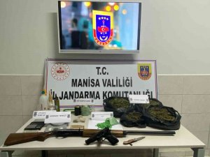 Cezaevindeki Şahsın Evinde Uyuşturucu Ve Silahlar Bulundu
