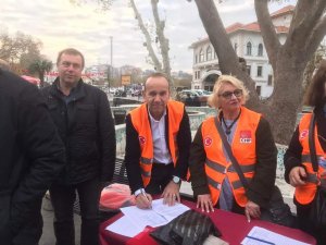 Chp’li Başkan Su İndirimi Duydu, İmza Kampanyası Başlattı