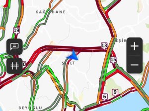 İ̇stanbul’da Trafik Yoğunluğu Rekor Seviyeye Çıkarak Yüzde 90’a Ulaştı
